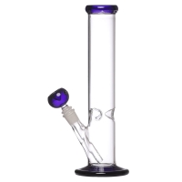 Moksha 12 inch Glass Ice Waterpipe Hookah Smoking Bong Pipe (30cm, Blue)
